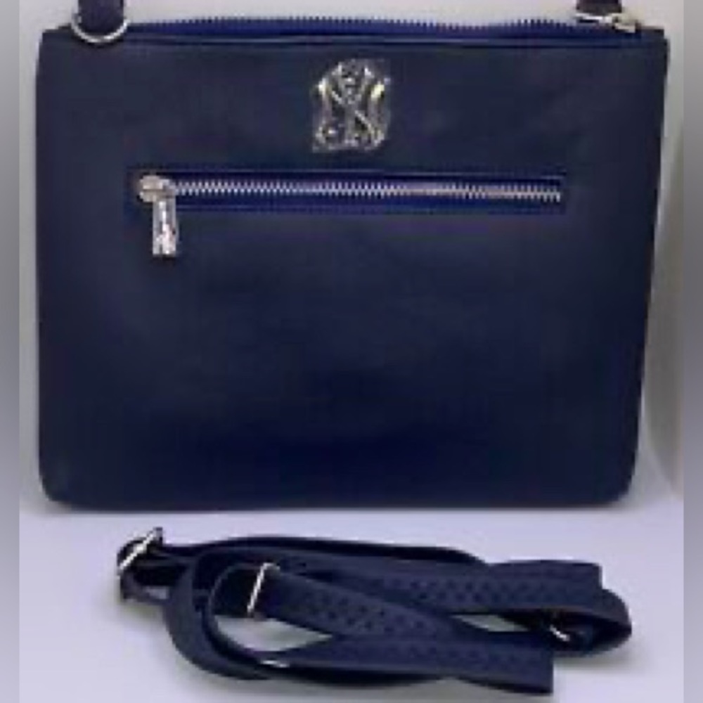 Yankees Leather Crossbody Bag